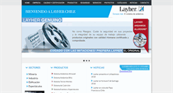 Desktop Screenshot of layher.cl