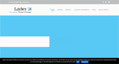 Desktop Screenshot of layher.it