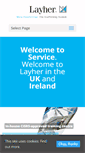 Mobile Screenshot of layher.co.uk