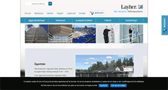 Desktop Screenshot of layher.se