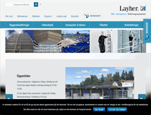 Tablet Screenshot of layher.se
