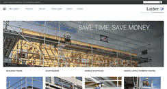 Desktop Screenshot of layher.co.nz
