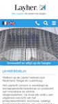 Mobile Screenshot of layher.nl