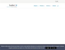 Tablet Screenshot of layher.es